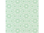 Zelená květinová vliesová tapeta 359003, Rice, Eijffinger