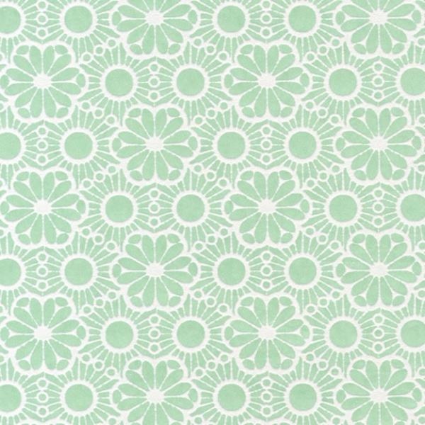 Zelená květinová vliesová tapeta 359003, Rice, Eijffinger - Tapety na zeď