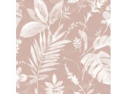 Růžová vliesová tapeta na zeď listy 298903, Premium Selection, Vavex