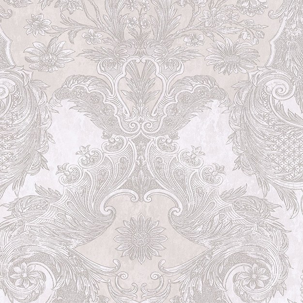 Vliesová tapeta se zámeckým ornamentálním vzorem 356080, Black&Light,Eijffinger