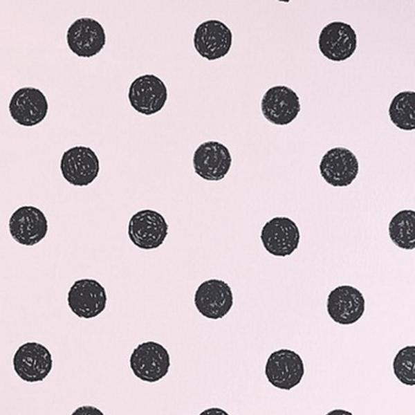 Růžová vliesová tapeta s puntíky 356061, Black&Light,Eijffinger - Tapety na zeď