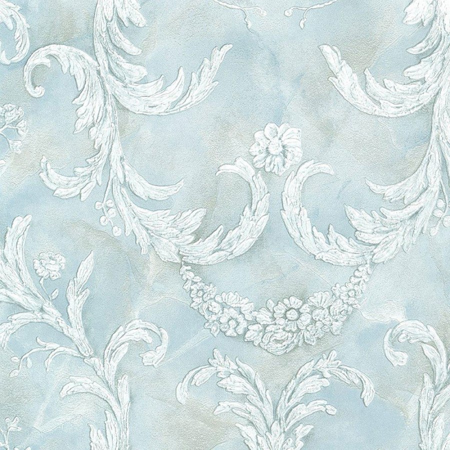 Vliesová tapeta s vinylovým povrchem, Zámecký vzor, Ornamenty, 39704, Villa Carlotta, Limonta - Tapety na zeď