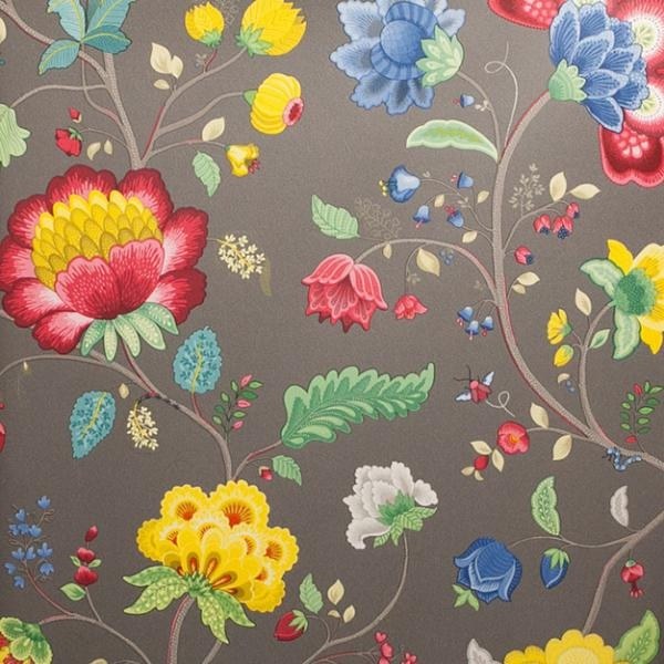 Vliesová tapeta s květinami 341038, Pip, Eijffinger - Tapety na zeď