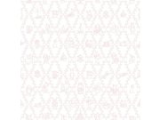 Tapety Yara Tapety na zeď - VÝPRODEJ Bílorůžová dětská vliesová tapeta na zeď LL-01-05-0, Jack´N Rose, Grandeco VÝPRODEJ Bílorůžová dětská vliesová tapeta na zeď LL-01-05-0, Jack´N Rose, Grandeco