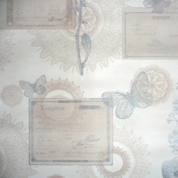 Romantické retro papírové tapety 1264 Delphine, Vavex 2017, Old Friends II - Papírové tapety