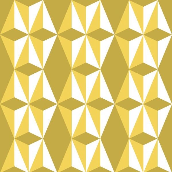 VÝPRODEJ Vliesové tapety s geometrickým vzorem 8100002 Cubique, Floral Kingdom, Vavex - Tapety na zeď