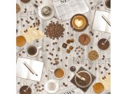 VÝPRODEJ Vliesová tapeta na zeď Caffé 8505-2, Vavex 2021