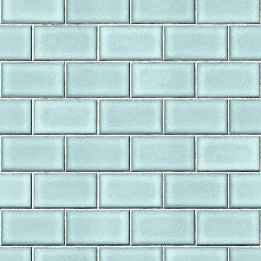 Světle modrá vliesová tapeta, imitace obkladů BA220106, Beaux Arts 2, Design ID - Tapety na zeď