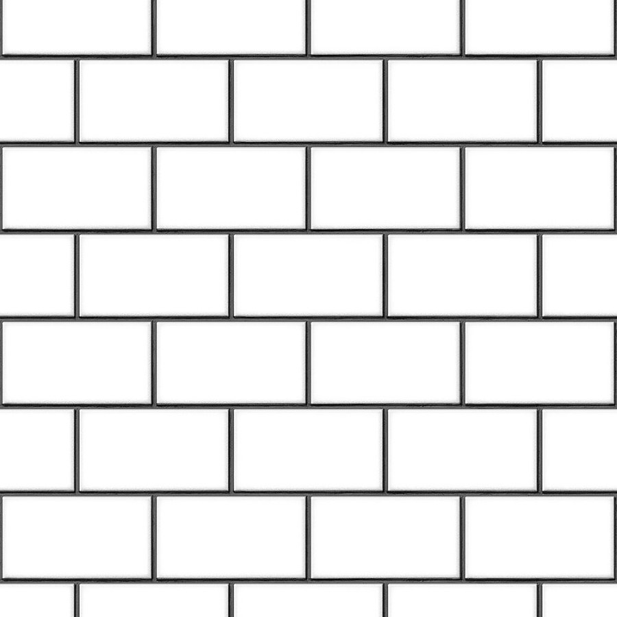 Vliesová tapeta na zeď, imitace bilých lesklých obkladů BA220101, Beaux Arts 2, Design ID - Tapety na zeď