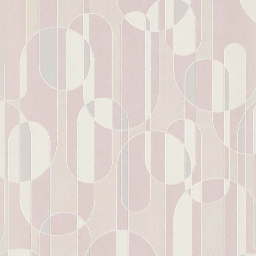 VÝPRODEJ Vliesová tapeta s retro vzorem 220222, Milano, BN Walls