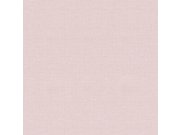 Růžová vliesová tapeta, látková textura SN1006, Sarafina, Grandeco