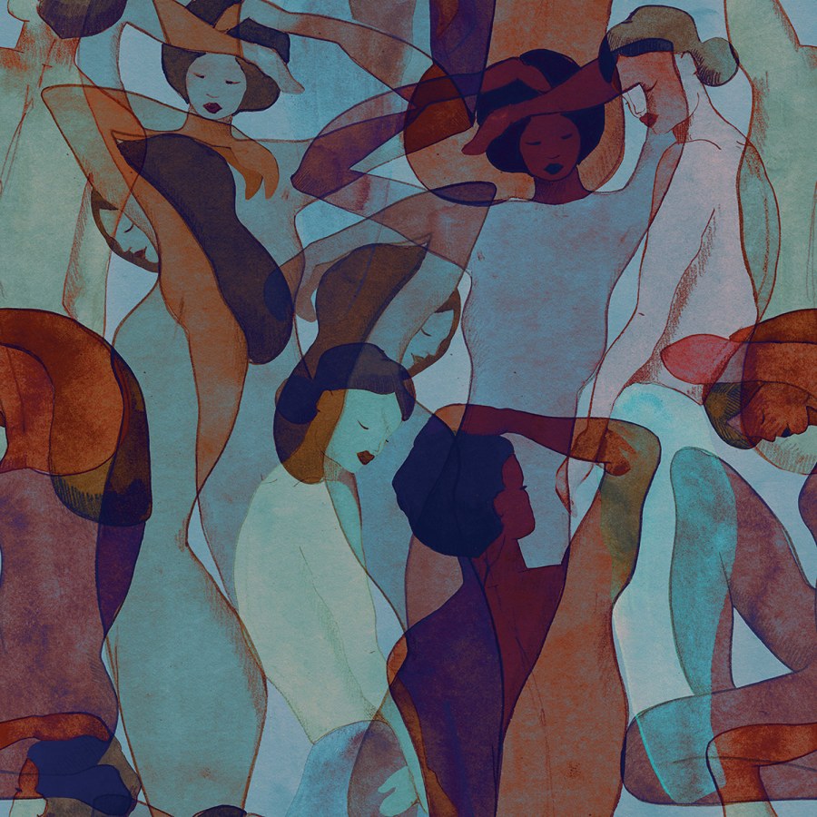 Grafická vliesová obrazová tapeta na zeď, postavy, SOD27097, Soleado, Decoprint - Vliesové tapety