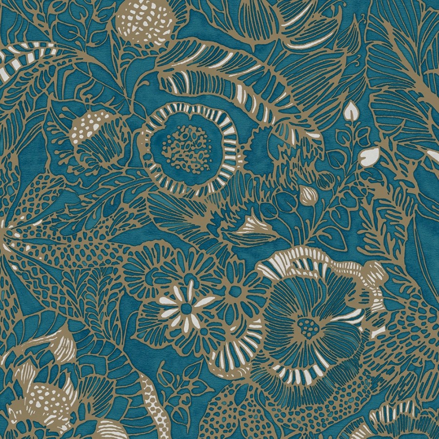 Vliesová tapeta na zeď Květiny a listy 386513, Enso, Eijffinger - Vliesové tapety