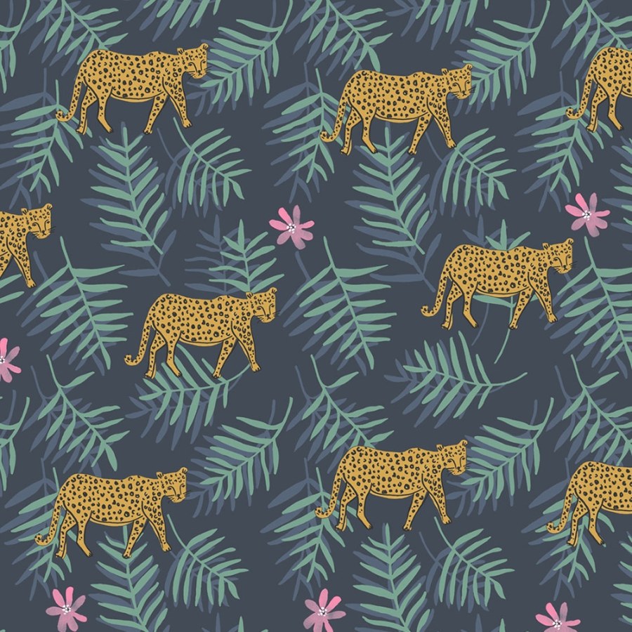 Tapety Yara - Tapety na zeď - Vliesové tapety na zeď Leopardii, listy 383552, Rice 2, Eijffinger Vliesové tapety na zeď Leopardii, listy 383552, Rice 2, Eijffinger - Tapety na zeď