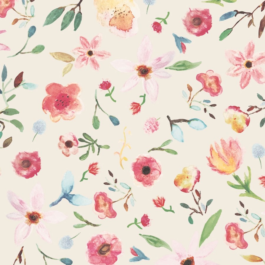 Květinové vliesové tapety na zeď 383520, Rice 2, Eijffinger - Tapety na zeď