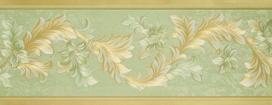 Vinylová tapetová květinová bordura 00303, Neapolis, Limonta - Tapety na zeď