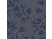 Modrozlatá vliesová tapeta s větvičkami 386553, Enso, Eijffinger