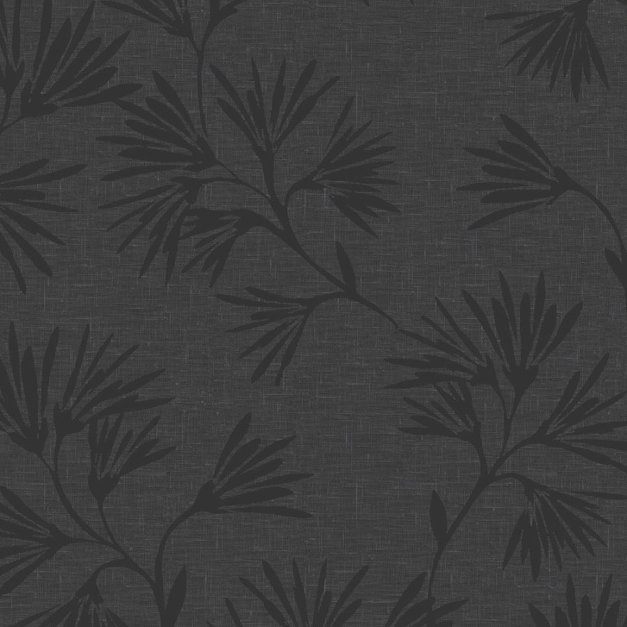 Černá vliesová tapeta na zeď, větvičky 386551, Enso, Eijffinger