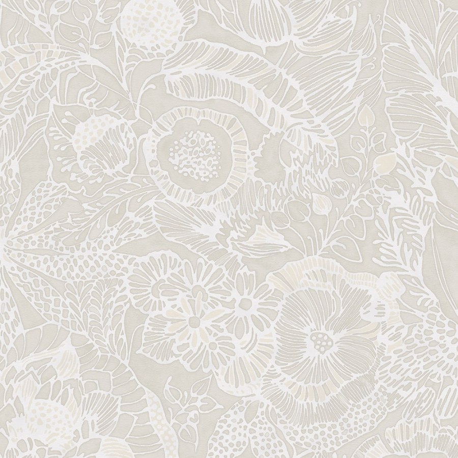 Vliesová tapeta na zeď, Květiny, listy 386510, Enso, Eijffinger Vliesová tapeta na zeď, Květiny, listy 386510, Enso, Eijffinger