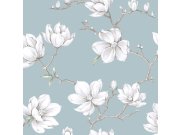 VÝPRODEJ Vliesová květinová tapeta na zeď - větvičky magnólie -104427, Graham & Brown