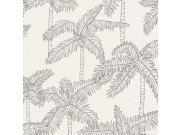 Tapety Yara Tapety na zeď - Vliesová tapeta s palmami 384516, Vivid, Eijffinger Vliesová tapeta s palmami 384516, Vivid, Eijffinger