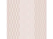 Růžová geometrická vliesová tapeta na zeď 105121, Formation, Graham & Brown