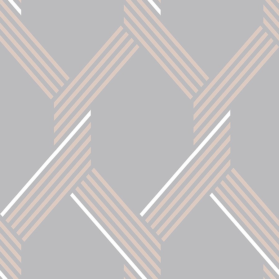 Šedá geometrická vliesová tapeta na zeď 105467, Formation, Graham & Brown - Vliesové tapety