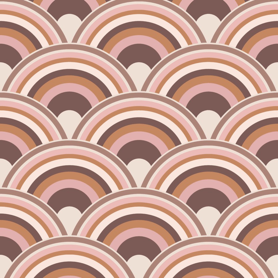 Růžová vliesová tapeta na zeď, duha, 118728, Envy - Vliesové tapety