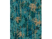 Tapety Yara Tapety dle materiálu Vliesové tapety - Modrá vliesová tapeta na zeď, listy, 120393, Wiltshire Meadow, Clarissa Hulse Modrá vliesová tapeta na zeď, listy, 120393, Wiltshire Meadow, Clarissa Hulse