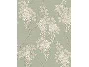 Zelená květinová vliesová tapeta na zeď, 120197, Zen, Superfresco Easy
