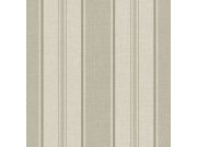 Šedo-béžová vliesová tapeta na zeď, pruhy, 118292, Next