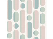 Geometrická vliesová retro tapeta na zeď, 118720, Envy