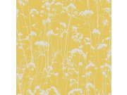 Okrovo-stříbrná vliesová tapeta luční květiny 105458, Reclaim, Graham&Brown