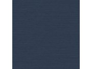 Jednobarevná modrá vliesová tapeta na zeď, imitace látky, 120894, Envy