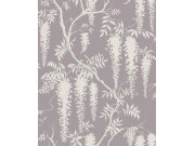 Fialová květinová vliesová tapeta na zeď, 118253, Next