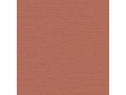 Jednobarevná terakotová vliesová tapeta na zeď, imitace látky, 120898, Envy