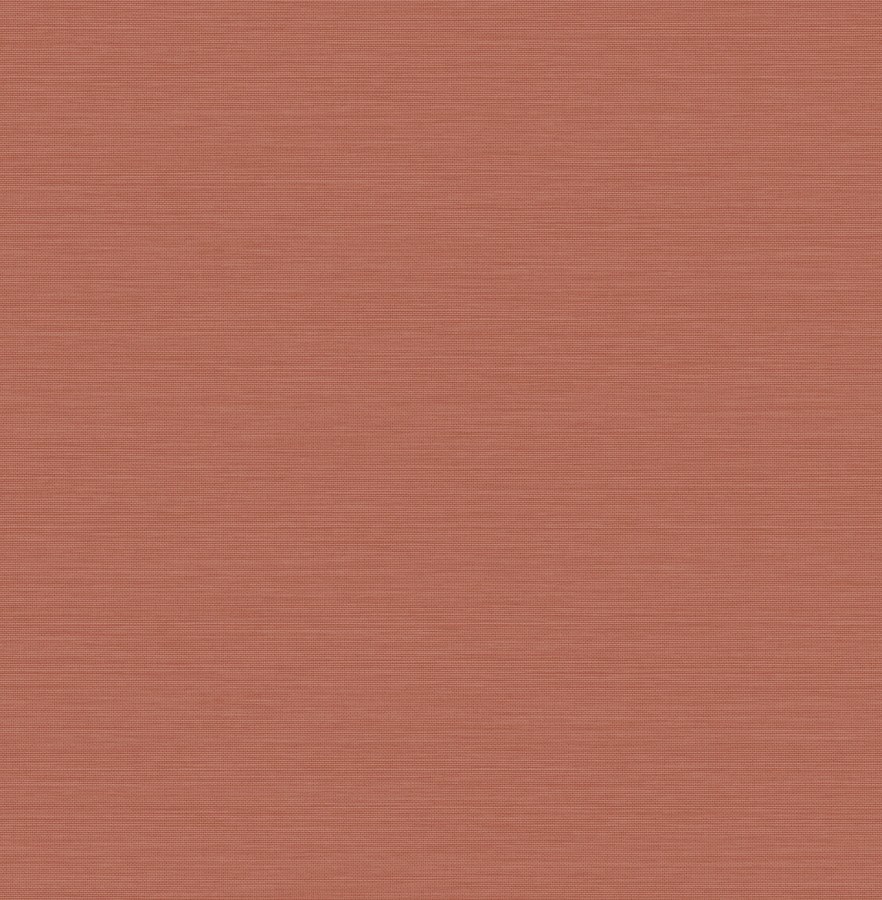 Jednobarevná terakotová vliesová tapeta na zeď, imitace látky, 120898, Envy - Vliesové tapety