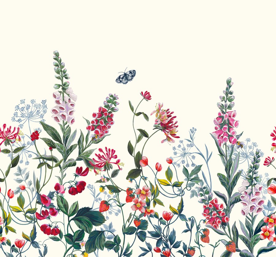 Květinová vliesová obrazová tapeta na zeď, 118589, Joules, Graham&Brown - Vliesové tapety