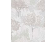 Šedá a mauve vliesová tapeta se stromy, 118714, Zen, Superfresco Easy