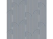 Stříbrná geometrická vliesová tapeta na zeď Z76048, Vision, Zambaiti Parati Tapety Yara - Zambaiti Parati