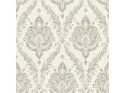 Šedo-béžová vliesová zámecká tapeta na zeď MN3204, Maison, Grandeco