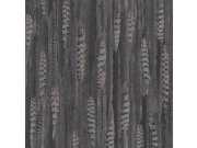 Šedočerná vliesová tapeta s peříčky 17959, Inspire, BN Walls