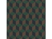 Geometrická vliesová 3Dtapeta na zeď 220358, Inspire, BN Walls