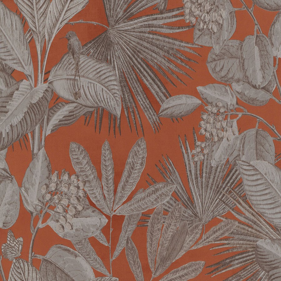 Červená vliesová tapeta na zeď příroda 221183, Inspire, BN Walls - Vliesové tapety