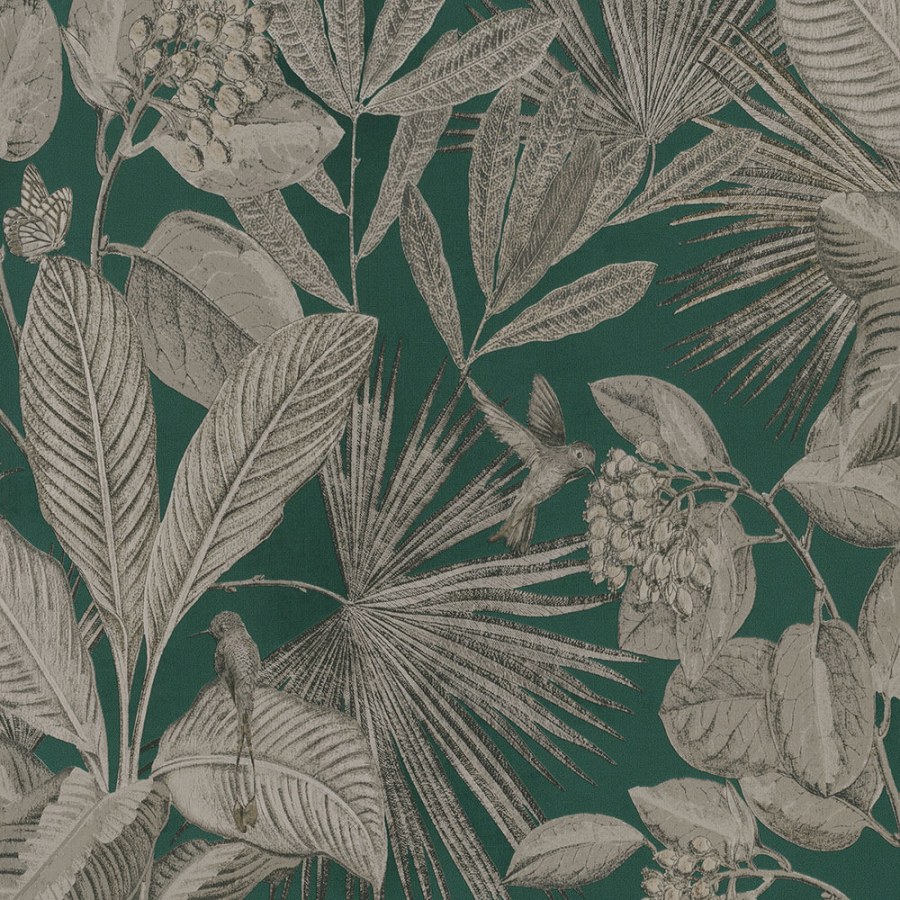 Zelená vliesová tapeta na zeď příroda 221188, Inspire, BN Walls - Vliesové tapety