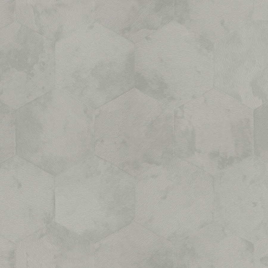 Šedá geometrická vliesová tapeta s vinylovým povrchem Z80003 Philipp Plein, Zambaiti Parati - Vliesové tapety