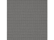 Tapety Yara Tapety dle materiálu Vliesové tapety - Šedá vliesová tapeta s vinylovým povrchem imitace kůže Z80034 Philipp Plein, Zambaiti Parati Šedá vliesová tapeta s vinylovým povrchem imitace kůže Z80034 Philipp Plein, Zambaiti Parati