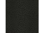 Černá vliesová tapeta s vinylovým povrchem imitace gepardí kožešiny Z80042 Philipp Plein, Zambaiti Parati