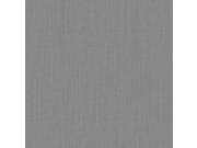 Tmavě šedá vliesová tapeta s tečkami, imitace látky 221221, The Marker, BN Walls