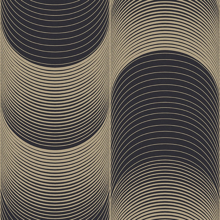 Luxusní vliesová tapetazlaté vlnky 115066 Eternal, Graham&Brown - Vliesové tapety